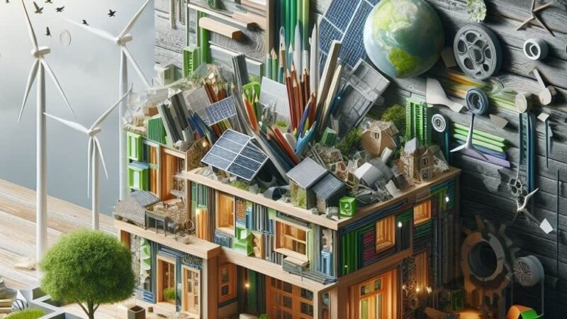 Innowacyjne materiały budowlane oparte na recyklingu: zastosowanie i wpływ na środowisko