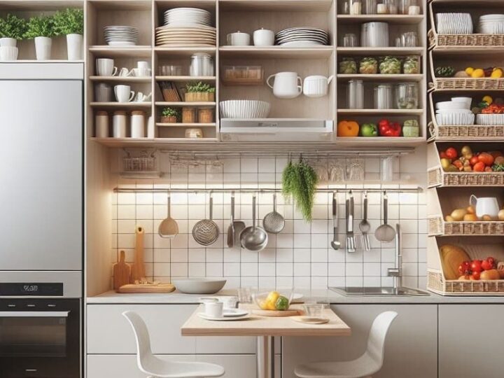 Innowacyjne systemy przechowywania w kuchni: Rozwiązania dla małych przestrzeni
