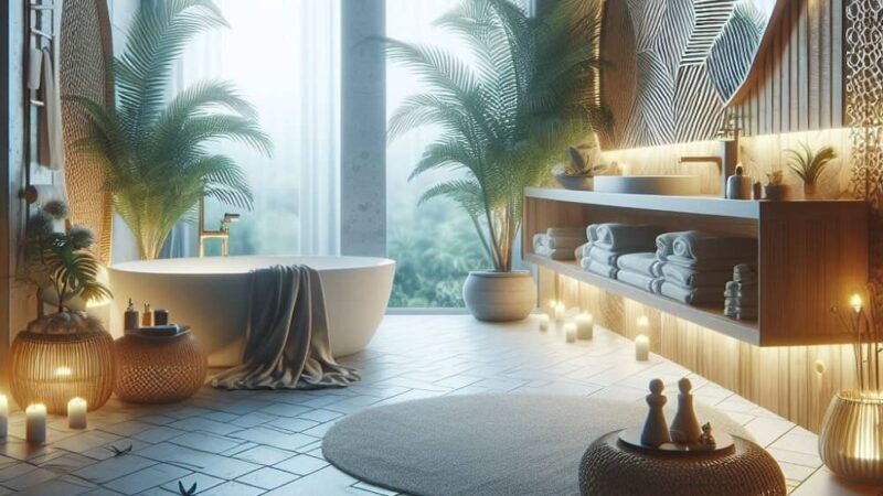 Koncepcja łazienki jako oazy relaksu