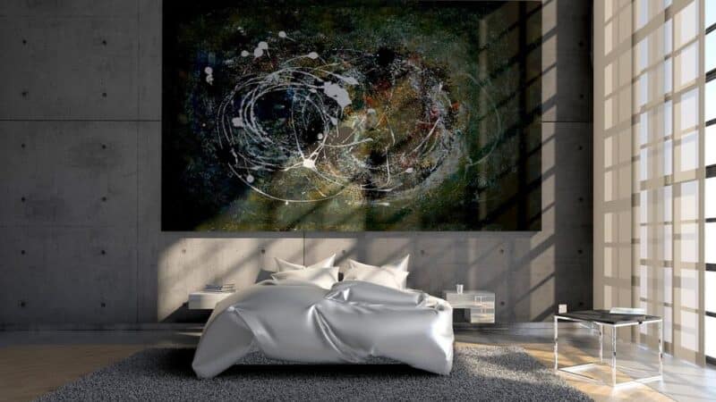 Inspiracje na dekoracje ścian w sypialni dla par